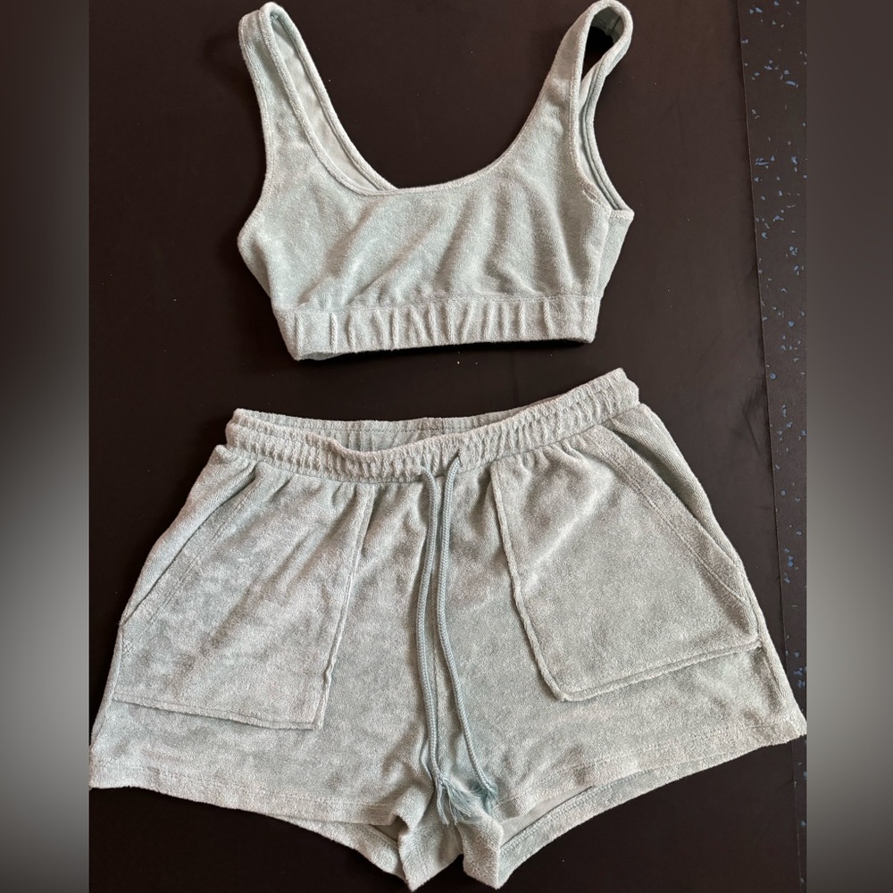 Terry Cloth Zara Short Set